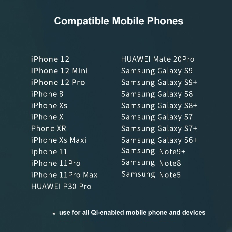支持無(wú)線充電的手機(jī)型號(hào)